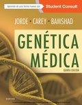 Cover: Gen&eacute;tica m&eacute;dica + StudentConsult - Elsevier
