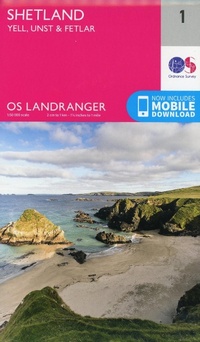Abbildung von: Shetland - Yell, Unst and Fetlar - Ordnance Survey