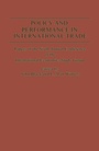 Cover: Policy and Performance in International Trade - Palgrave Macmillan