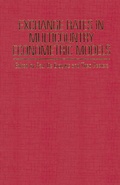Cover: Exchange Rates in Multicountry Econometric Models - Palgrave Macmillan