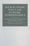 Cover: Macroeconomic Policy and Economic Interdependence - Palgrave Macmillan