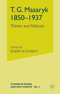 Cover: T.G.Masaryk (1850-1937) - Palgrave Macmillan