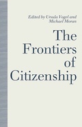 Cover: The Frontiers of Citizenship - Palgrave Macmillan