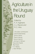 Cover: Agriculture in the Uruguay Round - Palgrave Macmillan