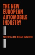 Cover: The New European Automobile Industry - Palgrave Macmillan