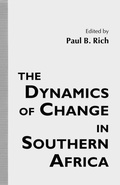 Cover: The Dynamics of Change in Southern Africa - Palgrave Macmillan
