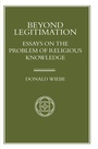 Cover: Beyond Legitimation - Palgrave Macmillan