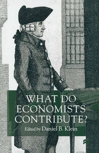 Enlarge image Cover: What Do Economists Contribute? - Palgrave Macmillan