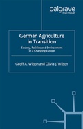 Cover: German Agriculture in Transition - Palgrave Macmillan