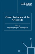 Cover: China's Agriculture at the Cross Roads - Palgrave Macmillan