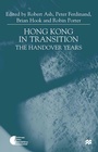 Cover: Hong Kong in Transition - Palgrave Macmillan
