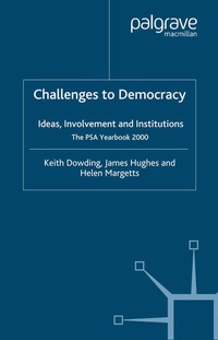 Enlarge image Cover: Challenges to Democracy - Palgrave Macmillan