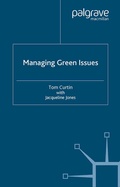 Cover: Managing Green Issues - Palgrave Macmillan