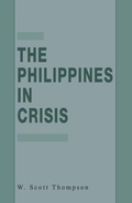 Cover: The Philippines in Crisis - Palgrave MacMillan