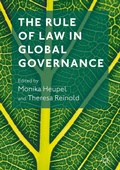 Cover: The Rule of Law in Global Governance - Palgrave Macmillan