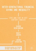Cover: Inter-generational Financial Giving and Inequality - Palgrave Macmillan