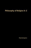 Cover: Philosophy of Religion A-Z - Palgrave Macmillan