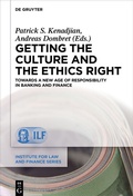 Cover: Getting the Culture and the Ethics Right - De Gruyter