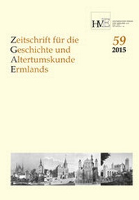 Abbildung von: Zeitschrift für die Geschichte und Altertumskunde Ermlands,Band 59-2015 - Aschendorff