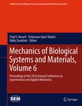 Cover: Mechanics of Biological Systems and Materials, Volume 6 - Springer