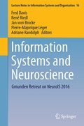 Cover: Information Systems and Neuroscience - Springer