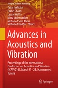 Cover: Advances in Acoustics and Vibration - Springer