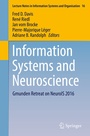 Cover: Information Systems and Neuroscience - Springer