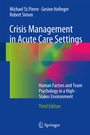 Bild: Crisis Management in Acute Care Settings - Springer