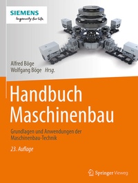 Enlarge image Cover: Handbuch Maschinenbau - Springer Vieweg