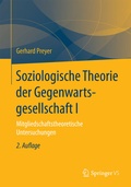Cover: Soziologische Theorie der Gegenwartsgesellschaft I - Springer VS