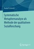 Cover: Systematische Metaphernanalyse als Methode der qualitativen Sozialforschung - Springer VS