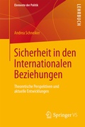 Cover: Sicherheit in den Internationalen Beziehungen - Springer VS