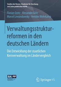 Bild: Verwaltungsstrukturreformen in den deutschen Ländern - Springer VS