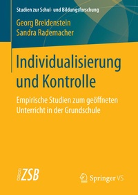 Abbildung von: Individualisierung und Kontrolle - Springer VS