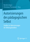 Cover: Autorisierungen des p&auml;dagogischen Selbst - Springer VS