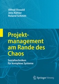 Cover: Projektmanagement am Rande des Chaos - Springer Vieweg