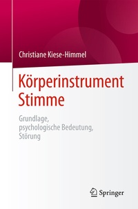 Abbildung von: Körperinstrument Stimme - Springer