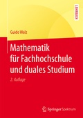 Cover: Mathematik f&uuml;r Fachhochschule und duales Studium - Springer Spektrum