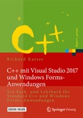 Cover: C++ mit Visual Studio 2017 und Windows Forms-Anwendungen - Springer Vieweg
