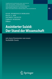 Abbildung von: Assistierter Suizid: Der Stand der Wissenschaft - Springer