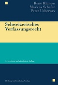 Cover: Schweizerisches Verfassungsrecht - Helbing & Lichtenhahn