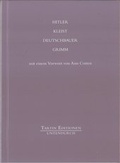 Cover: Hitler Kleist Deutschbauer Grimm - Tartin Editionen