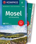 Cover: KOMPASS Wanderf&uuml;hrer Mosel mit Moselsteig - KOMPASS-Karten