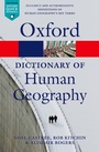 Cover: A Dictionary of Human Geography - OUP eBook