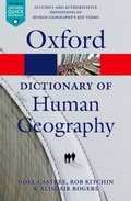Cover: A Dictionary of Human Geography - OUP eBook