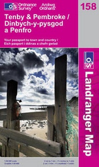 Abbildung von: Tenby and Pembroke - Ordnance Survey