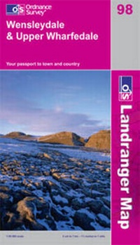 Abbildung von: Wensleydale and Upper Wharfedale - Ordnance Survey