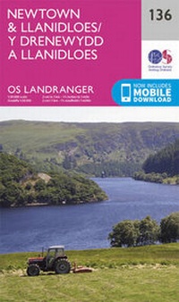 Abbildung von: Newtown & Llanidloes - Ordnance Survey