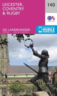 Abbildung von: Leicester, Coventry & Rugby - Ordnance Survey
