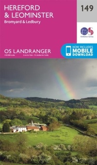 Abbildung von: Hereford & Leominster, Bromyard & Ledbury - Ordnance Survey